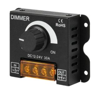 Dimmer (Controlador de intensidade) 12V / 24V 30A
