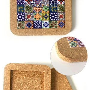 Base de cortiça nobre para azulejo 10,8×10,8cm