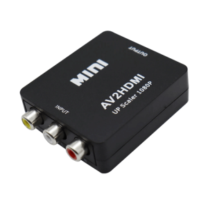 Conversor de Vídeo Analógico AV (RCA + Áudio) p/ HDMI