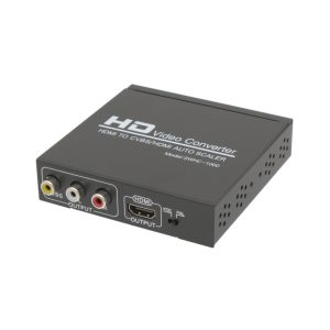 Conversor HDMI para AV (RCA + AUDIO) + HDMI