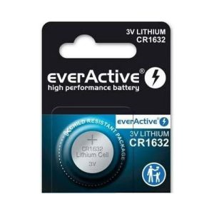 Pilha Litio 3V CR1632 – EverActive