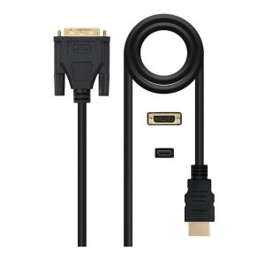 Cabo HDMI Macho – DVI Macho (1.8 mts) – Nanocable
