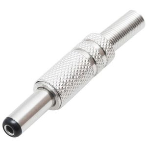 Ficha de Alimentação DC 2.1/5.5mm – Metálica