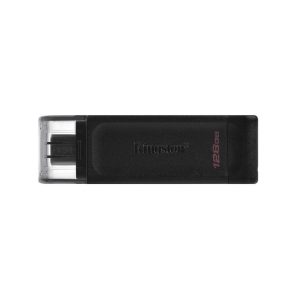 Pen USB DataTraveler 70 128GB USB-C 3.2 Gen 1 (Preto) – KINGSTON