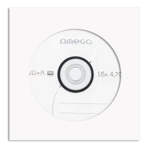 DVD-R 16X 4.7GB (Pack 10 Unidades) – Omega