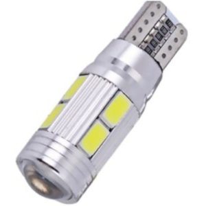 Lâmpada Automóvel Canbus t10 5w Alto Brilho Luz Branca