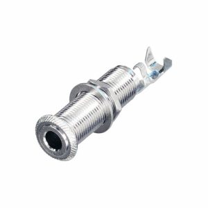 Ficha Jack 6.3mm Stereo de Painel 3 pinos
