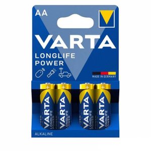 Blister de 4 Pilhas Alcalinas AA – VARTA