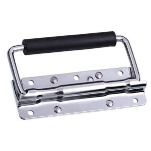 Pega para Colunas com Mola Metal cromado 120x35mm