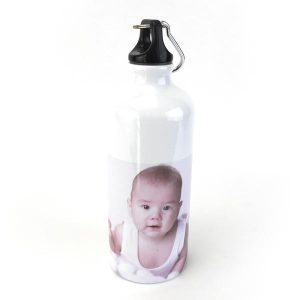 Garrafa de alumínio branco 600ml