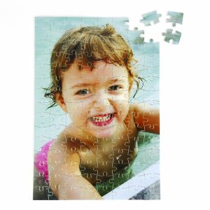 Puzzle cartão A4 Branco 120 peças