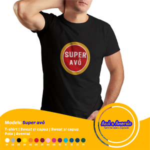 Estampa “Super avô”