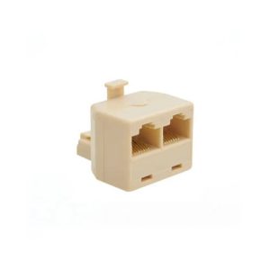 Ficha Dupla / Splitter 8 Contactos RJ45