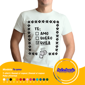 Estampa “Te amo”