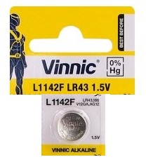 Pilha V386/SR43SW/SR43W/AG12/L1142/G12/LR43/186 1.5V