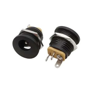 Ficha DC 5.5×2.1mm fêmea Painel 3A 12V DC