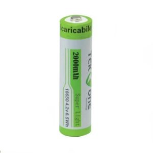 Pilha Recarregável 18650 3.7V 2000mAh c/ pino