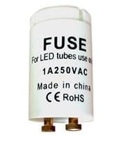 Arrancador universal para lampadas LED T8
