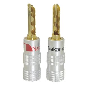 Banana Macho Nakamichi BFA p/ Coluna de alta qualidade (Par)