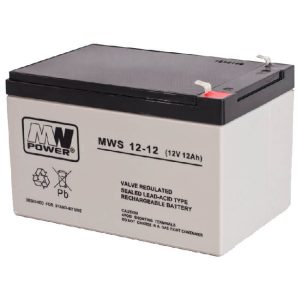 Bateria Chumbo 12V 12Ah (151 x 98 x 94 mm) – MWPower
