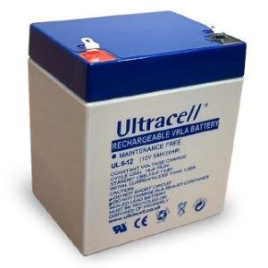 Bateria Chumbo 12V 5Ah (90 x 70 x 101 mm) – Ultracell