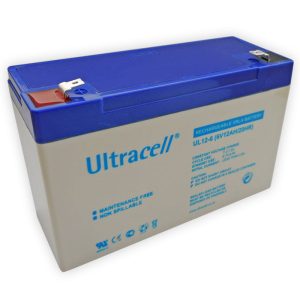 Bateria Chumbo 6V 12Ah (150 x 50 x 95 mm) – Ultracell