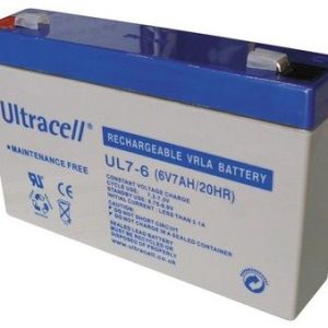 Bateria Chumbo 6V 7Ah (151 x 34 x 94 mm) – Ultracell