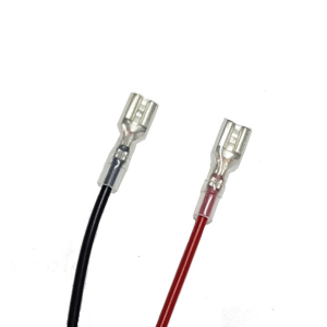 Terminal 4.8mm c/ fio 30mm – Vermelho