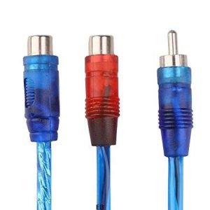 Cabo Divisor 2x RCA Fêmea – 1x RCA Macho 30cm