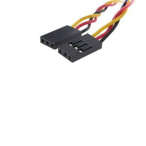 Cabo dupont 20 cm 3 vias 2.54 mm fêmea / fêmea para Arduíno