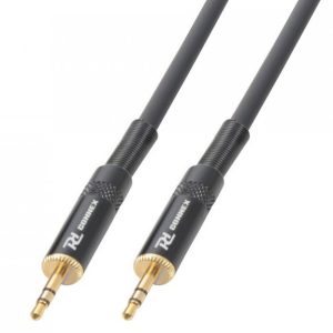 Cabo Jack 3.5mm Macho Stereo – Jack 3.5mm Macho Stereo (1.5 mts) – Power Dynamics Connex