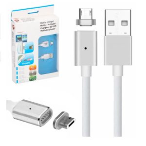 Cabo Magnético USB A – micro USB Macho 1 metro – ALL Ride