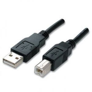 Cabo USB-A 2.0 Macho / USB-B Macho c/ filtros – 3 metros