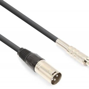 Cabo XLR Macho – Jack 6.35mm Macho Stereo – 1.5 metros