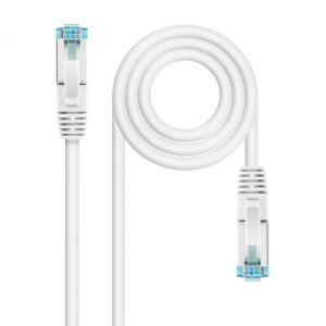 Cabo de Rede RJ45 Cat7 S-FTP AWG26 Cinzento (20 metros) – Nanocable