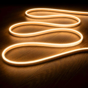 Fita LED Neon Branco Quente 3000K IP65 12V 6x12mm 12W 1080Lm/m (metro)