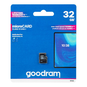 Cartão de Memória 32GB UHS-I MicroSD (CLASS 10) – GOODRAM