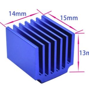 Dissipador Alumínio 14X15X13mm com Adesivo