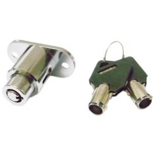 Fechadura para Montra / Vitrine com 2 chaves
