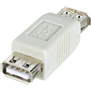 Ficha Adaptadora USB 2.0 Fêmea / Fêmea