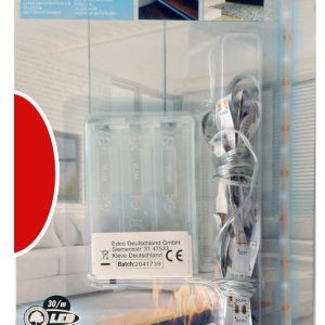 Fita LED Vermelho c/ Interruptor (a pilhas) 2835 GRUNDIG – 2 metros