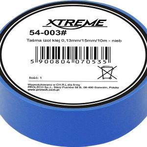 Fita adesiva de isolamento 0.13mm / 15mm / 10m – azul