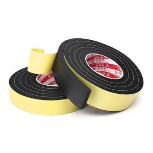 Fita EVA adesiva 1 face Preta 3x30mm – 4 metros