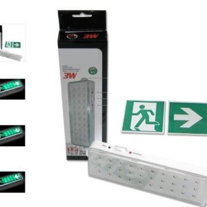 Luz de Emergência 30 LEDs Recarregável