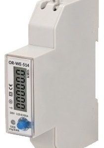 Medidor Digital Custos Energia RS485 e MID p/ Calha DIN (Monofásico) 5(100)A – ORNO