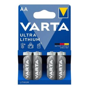Pilha Litio AA 1.5V (Li-SOCl2) Pack 4 Unidades