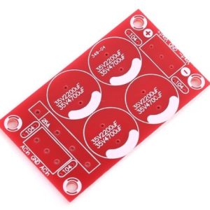 Placa CI para Rectificação e Filtragem p/ 4 Condensadores