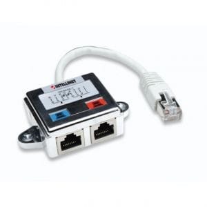 Splitter / Distribuidor de rede RJ45 UTP / FTP Cat5