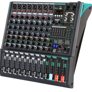 Mesa de Mistura profissional 10 Canais c/ DSP USB MP3 AUX EQ FX MUTE