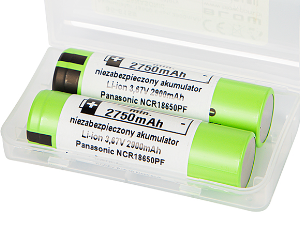 Bateria Recarregável lítio 18650 2900mAh 3.6V PANASONIC (1 unidade)